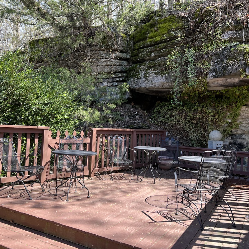 Side Deck with Seating