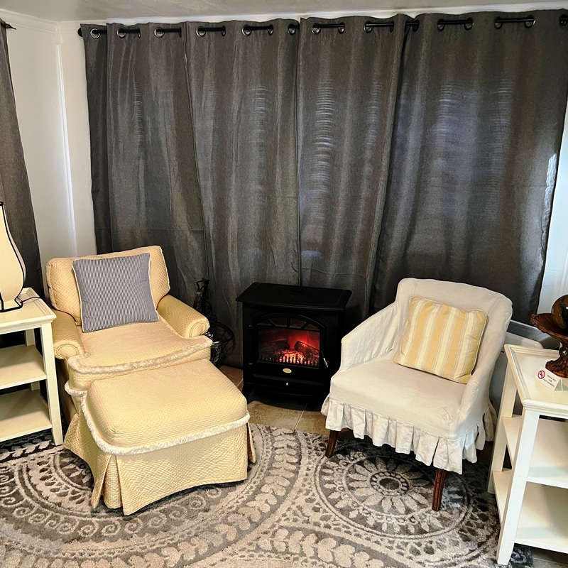 Suite 1 Bedroom Sitting Area